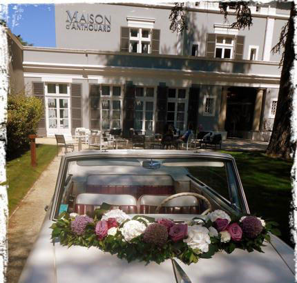 voiture fleuries pour mariage