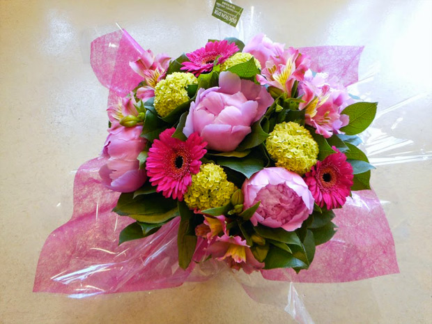 bouquets fleurs roses