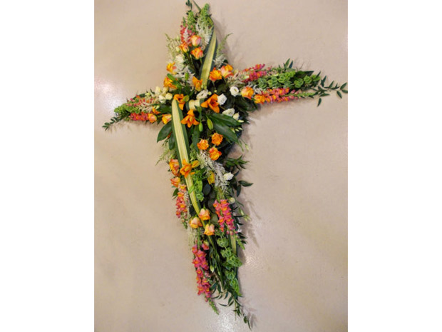 fleurs en croix