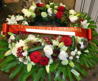 couronne de fleurs
