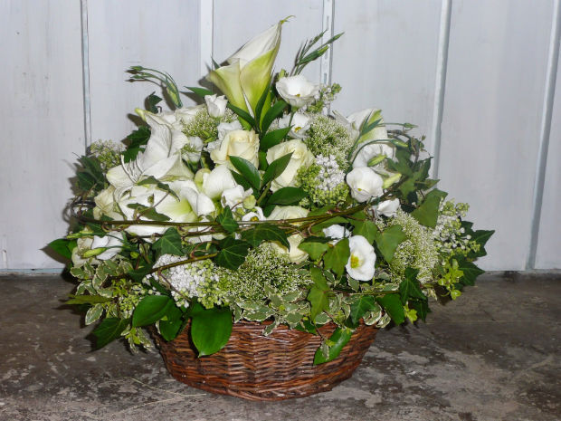 corbeille de fleurs